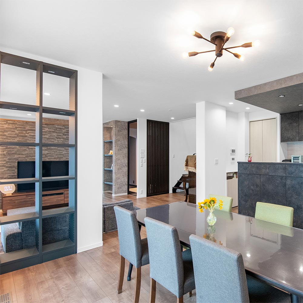 イメージ_東京セキスイハイム建築事例_約25畳のLDK