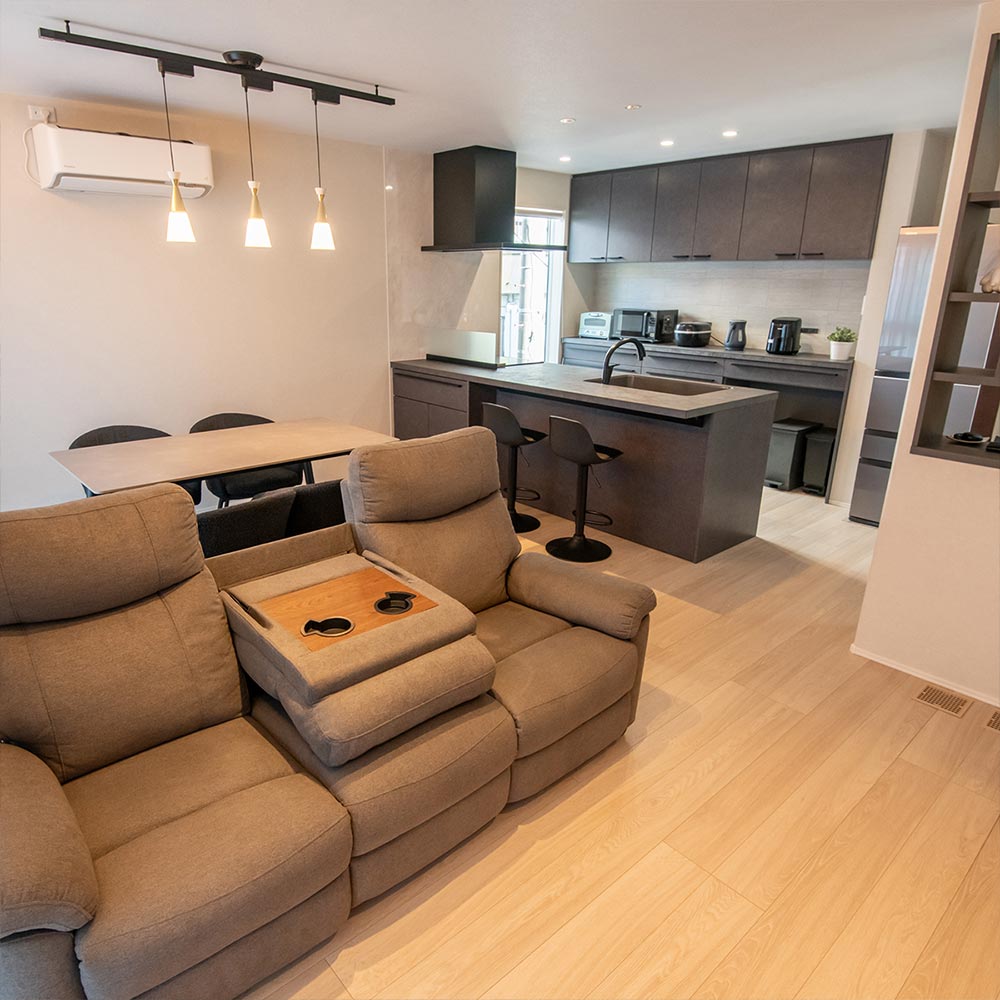 イメージ_東京セキスイハイム建築事例_くつろぎのリビングスペース