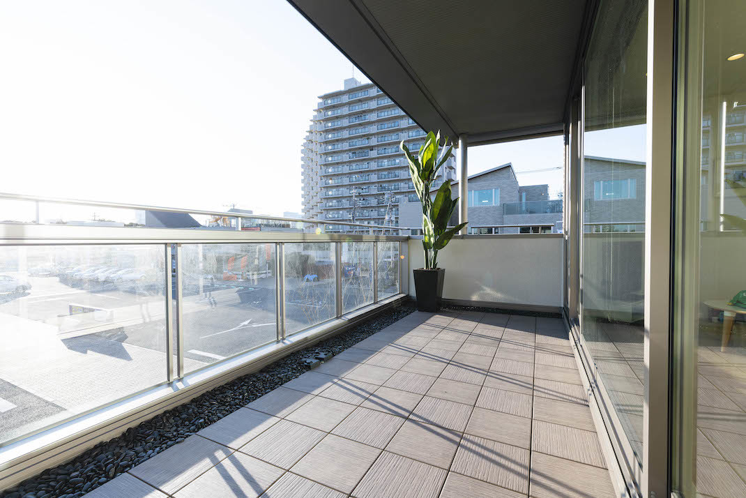 幕張パルフェ展示場_2Fバルコニー
