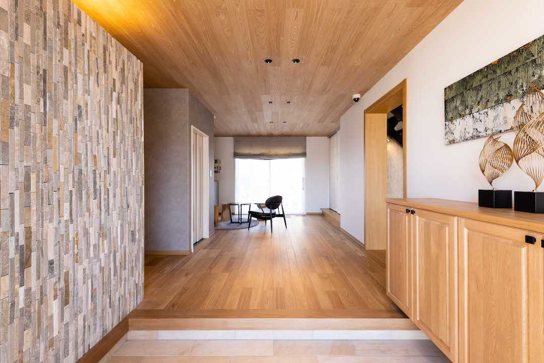 草加デシオ展示場_1F玄関ホール