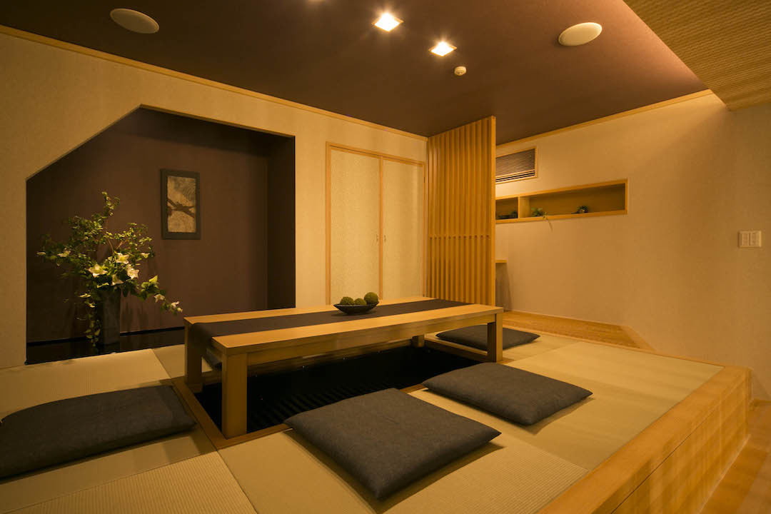 浦和デシオ展示場_夜2F和室