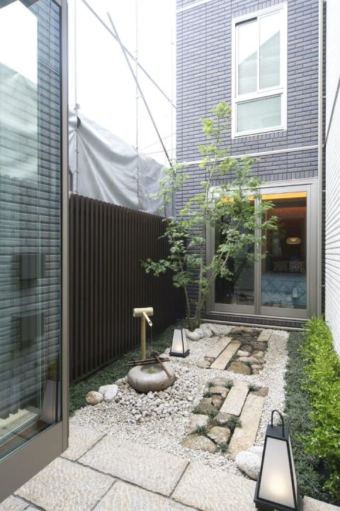 横浜デシオ展示場_1F坪庭
