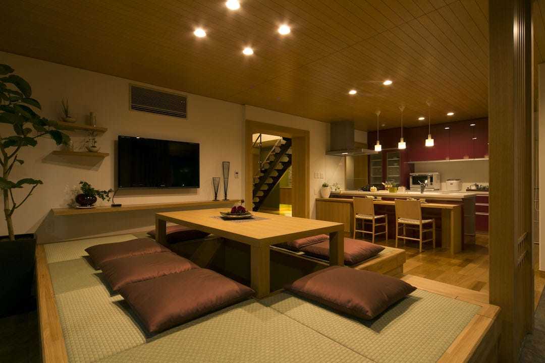 相模原・古淵デシオ展示場_夜1FDK