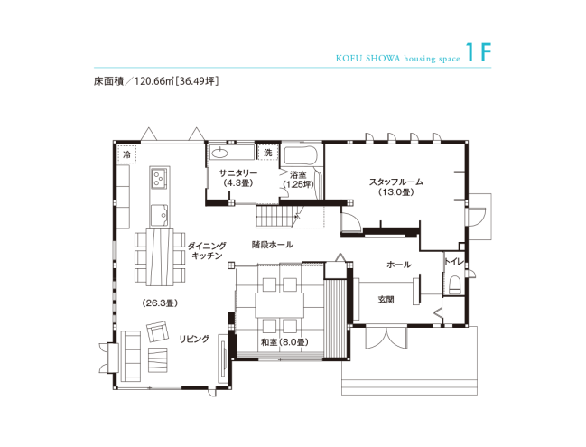 東京セキスイハイム_1F_甲府昭和パルフェ展示場