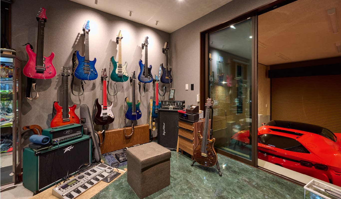 宝物を見守る場所。