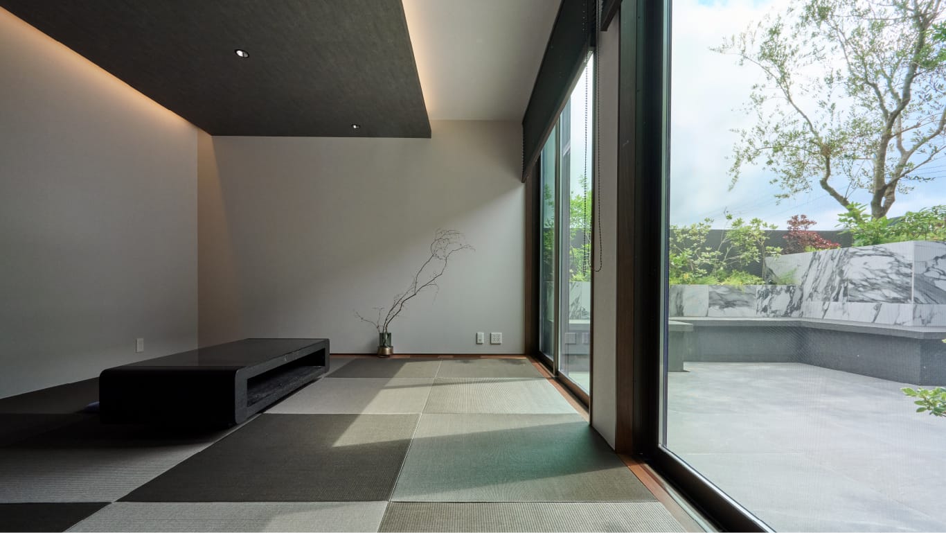 もてなしの庭。