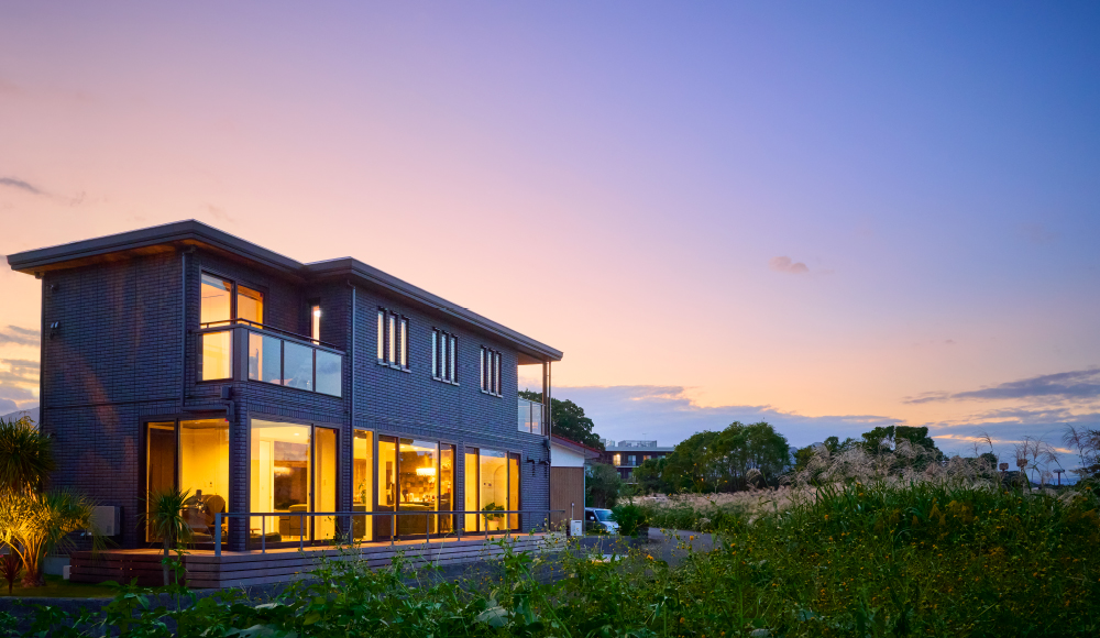 風景の中で暮らす家（実例写真）