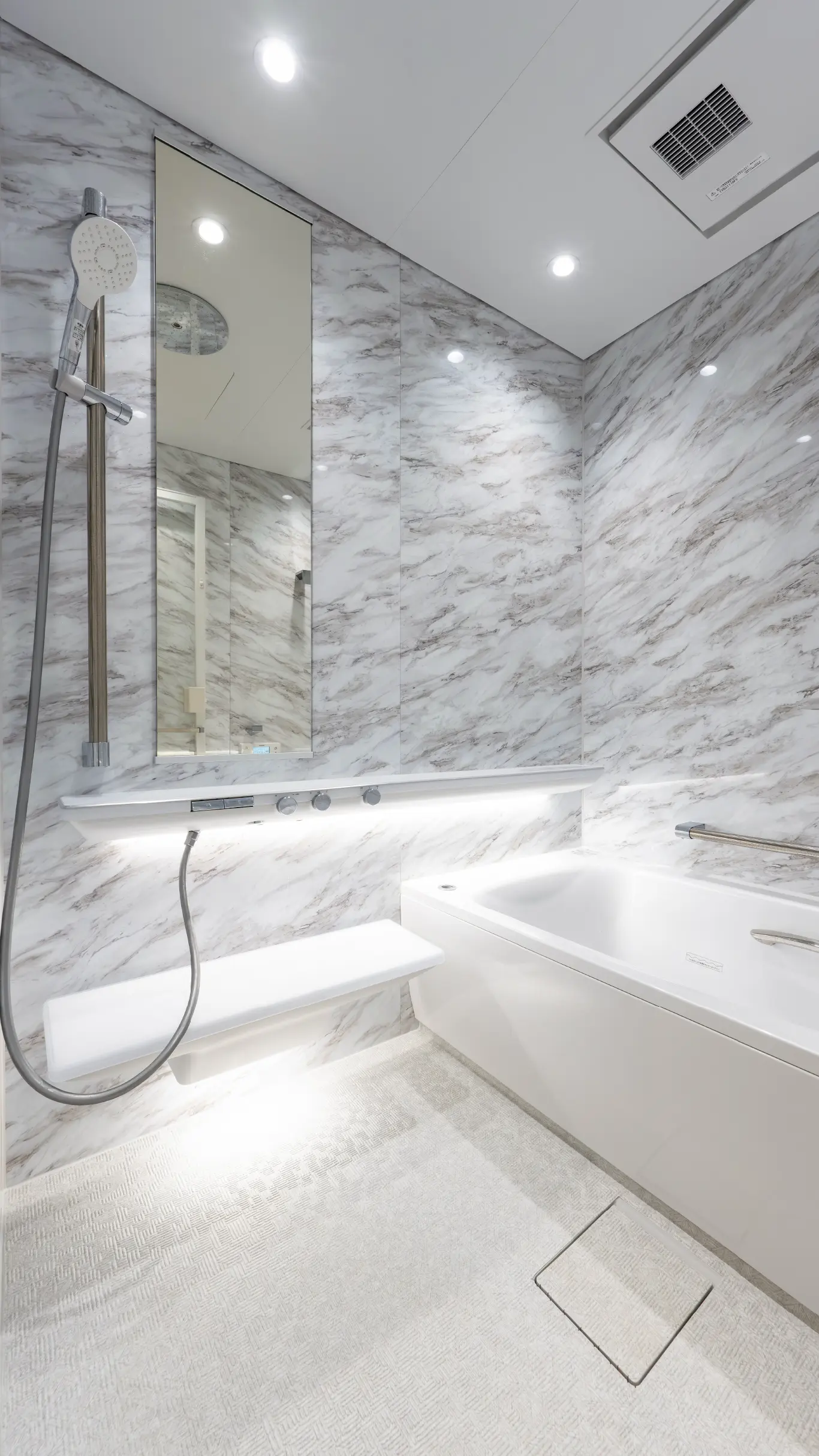 こだわりが連続する水回り