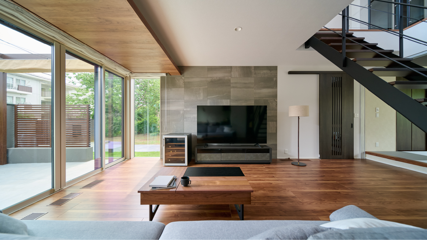 余白を編み込む空間