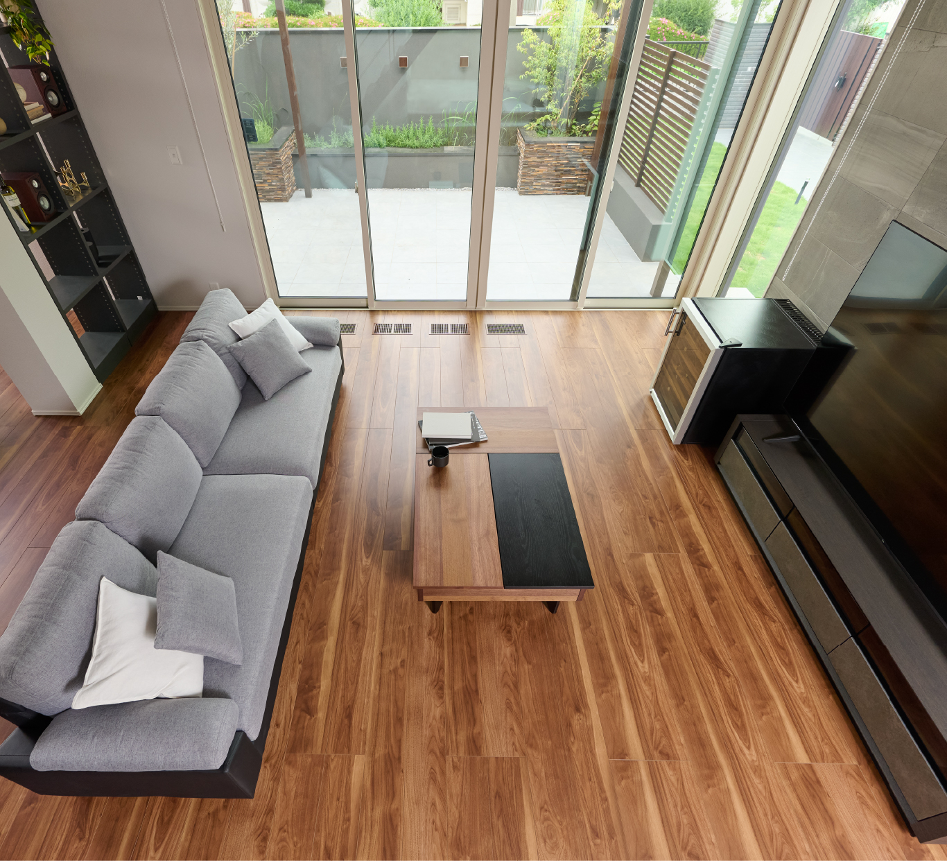 余白を編み込む空間