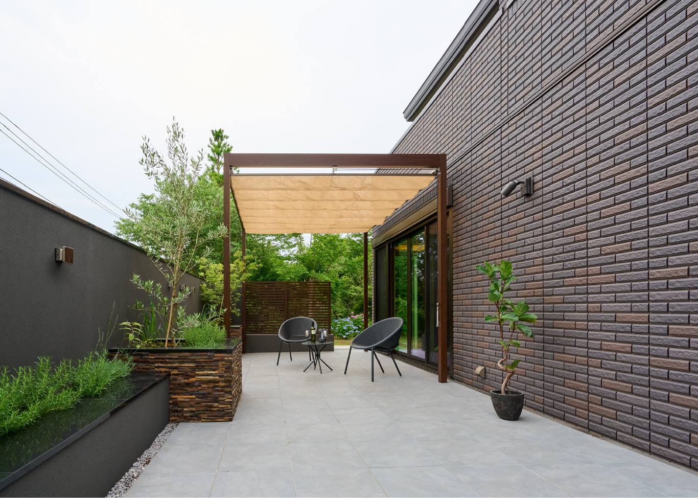 余白を編み込む空間