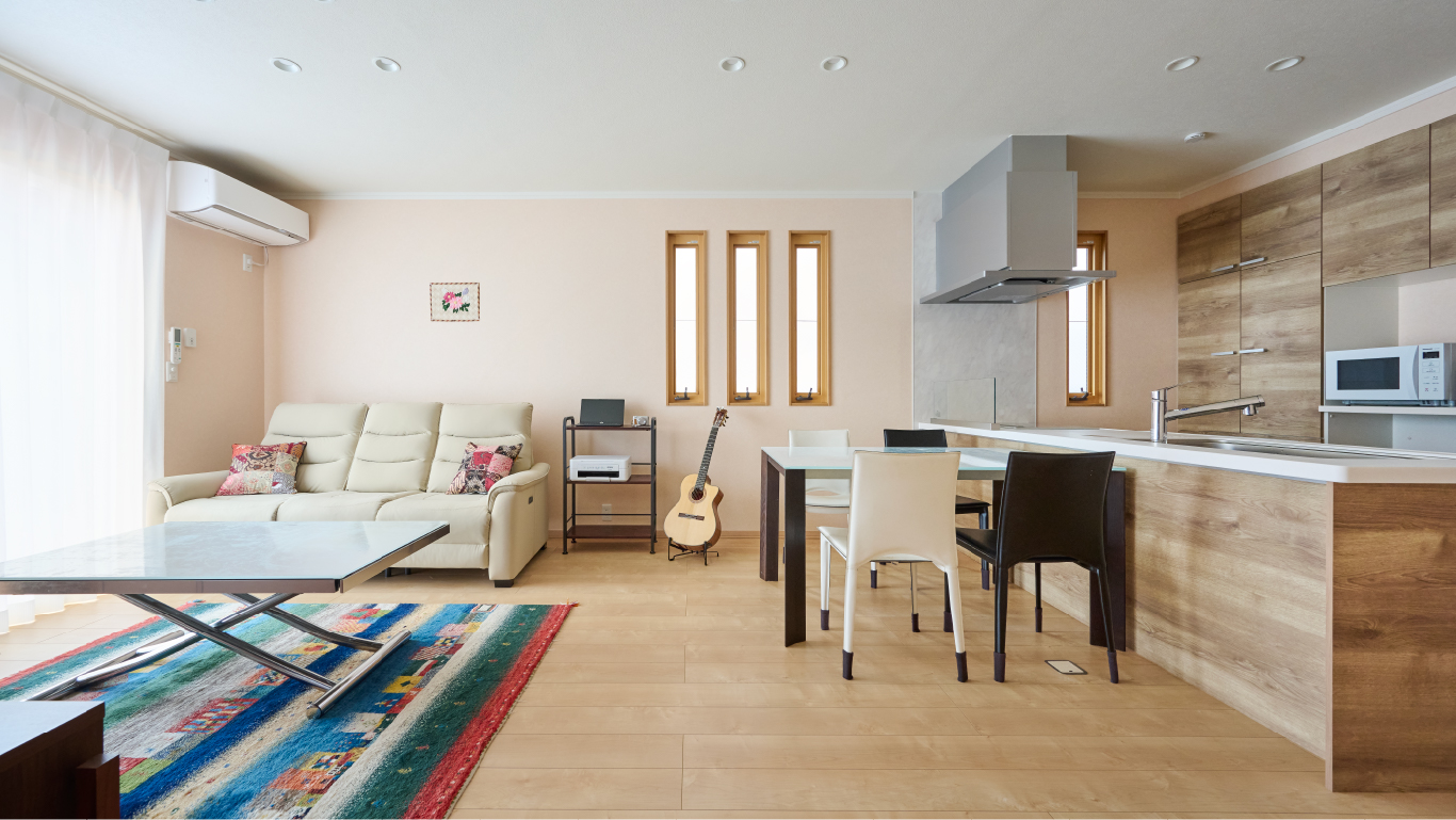 和室の先にある実家