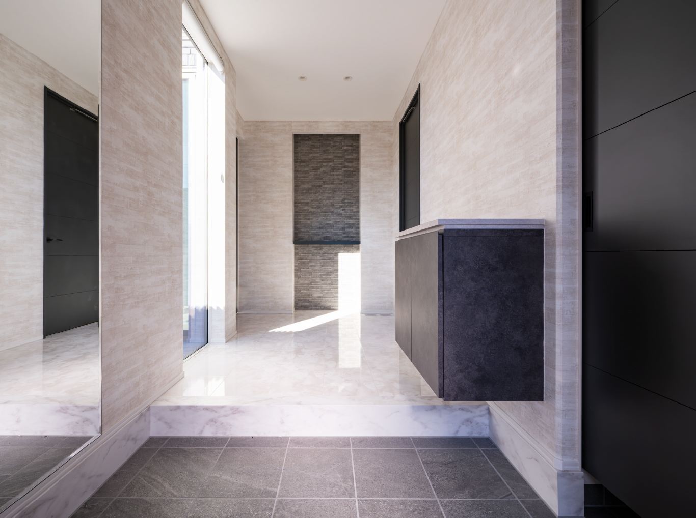 表を整える裏の動線