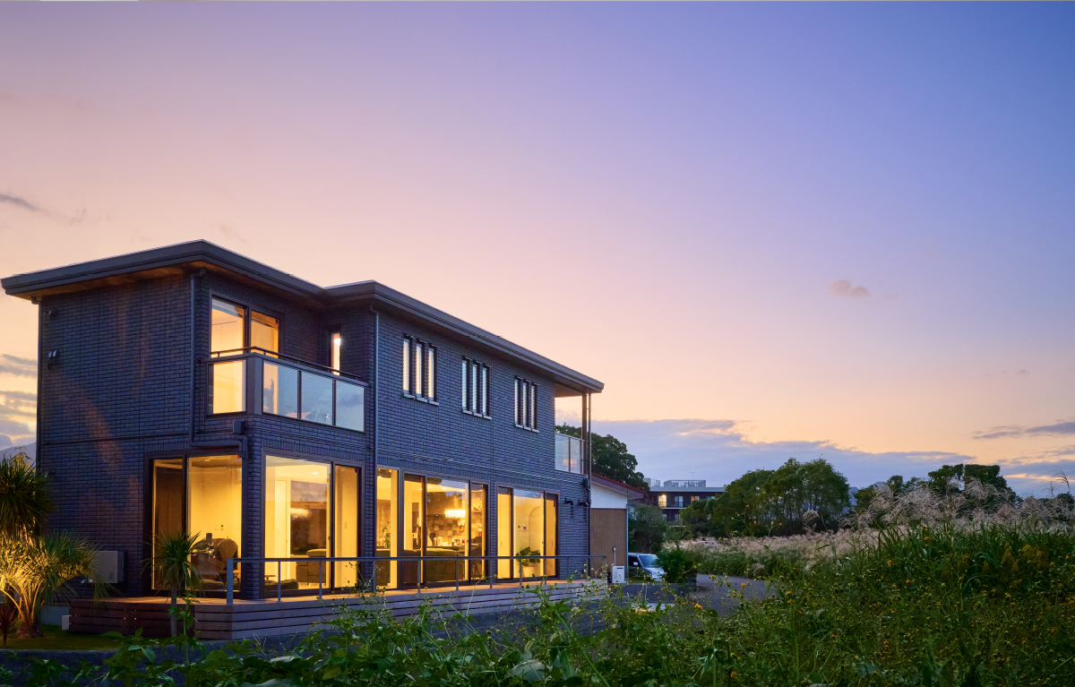 CASE-08　風景の中で暮らす家